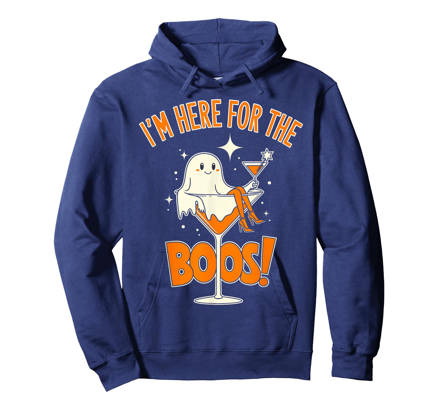 I'm Just Here for The Boos Funny Ghost Halloween Women Girls T-Shirt