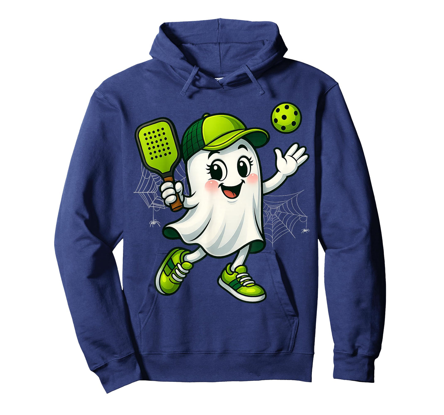 Boo Ghost Halloween Pickleball Pickle Ball Mens Womens T-Shirt