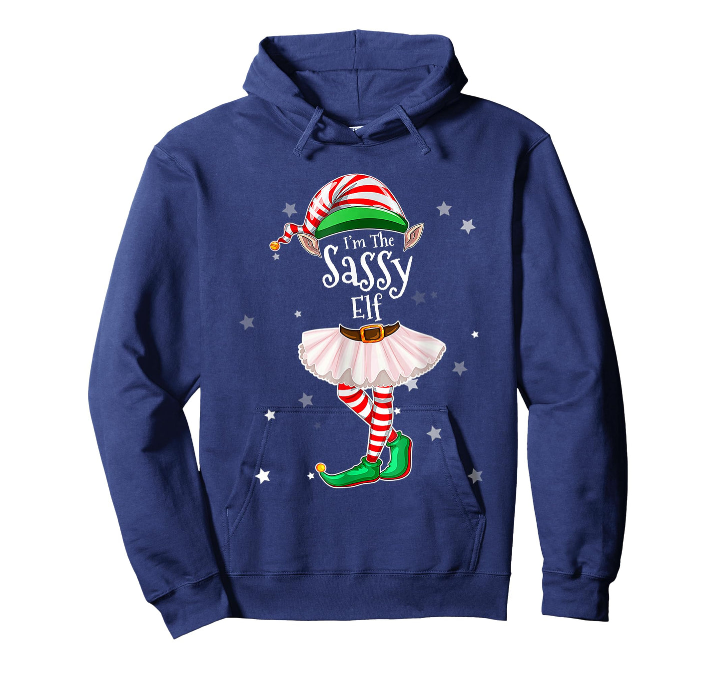 I'm The Sassy Elf T-Shirt Matching Christmas Costume Shirt T-Shirt