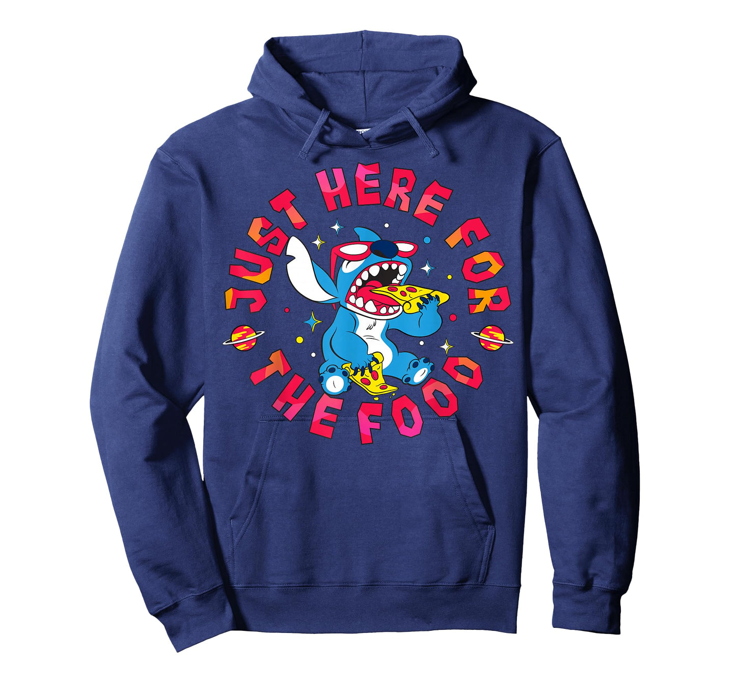 Disney Lilo & Stitch Just Here for The Food T-Shirt