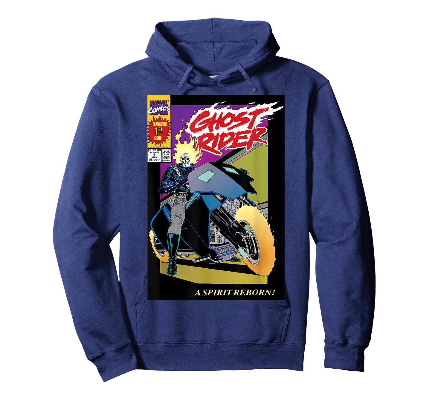 Marvel Ghost Rider Number 1 Comic Cover T-Shirt