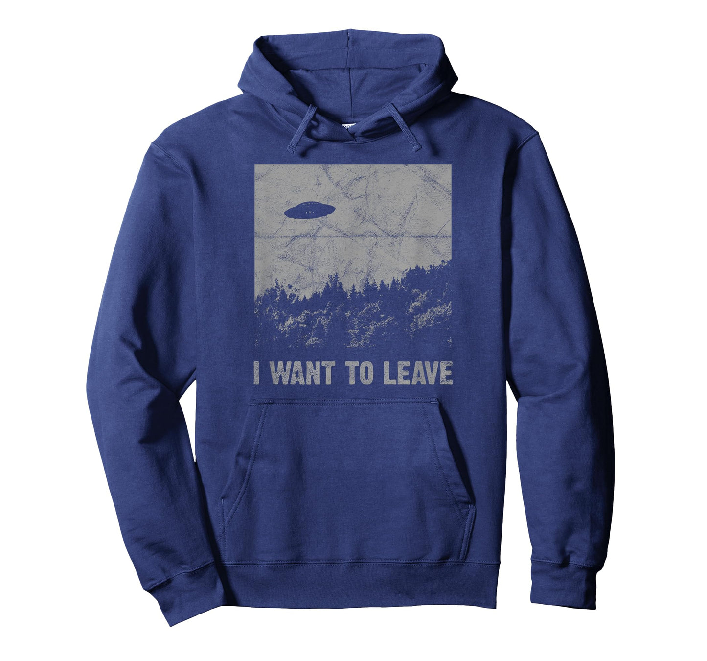 I Want to Leave UFO Roswell Alien Flying Saucer Conspiracy T-Shirt