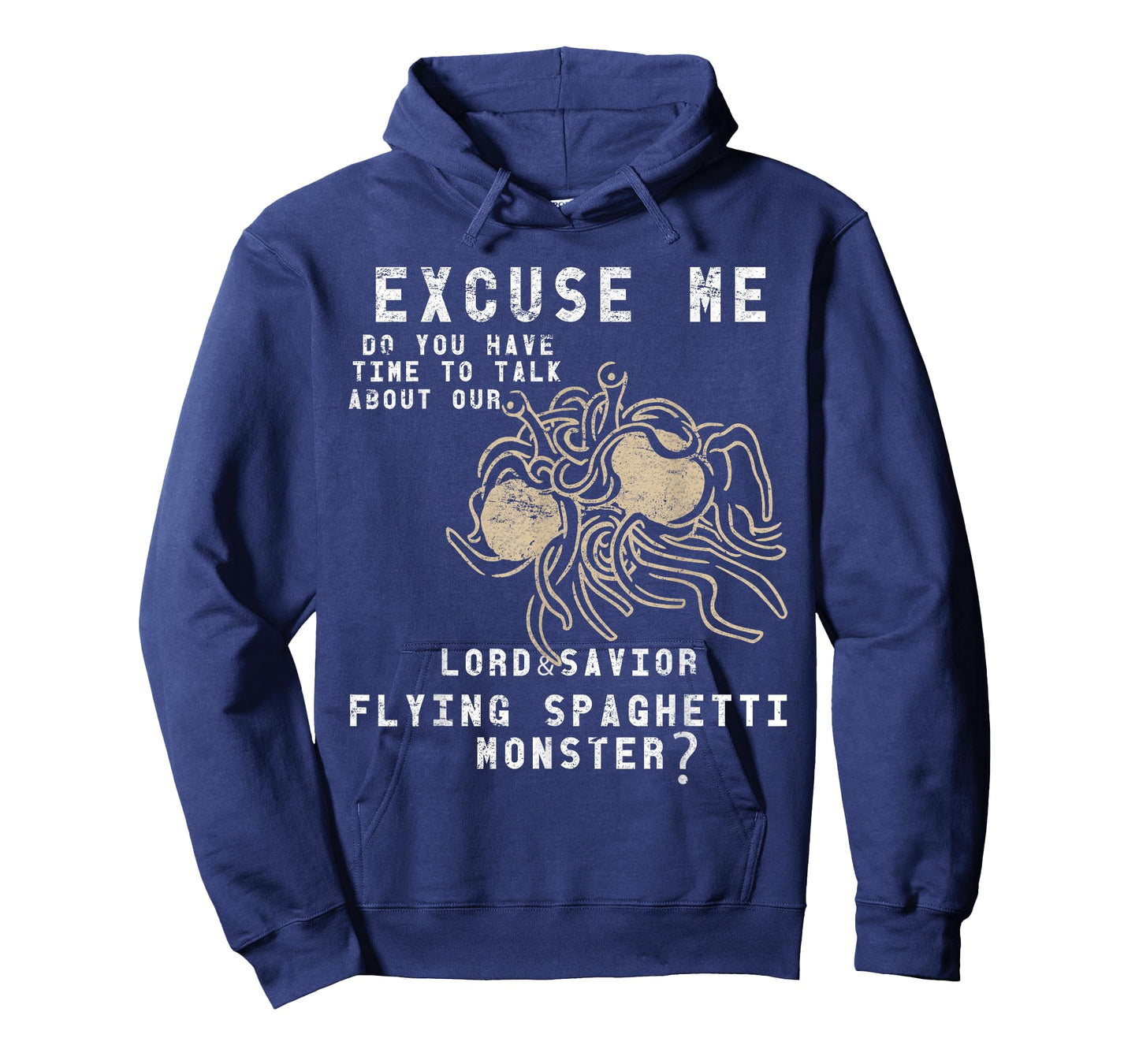 Our Lord & Savior Flying Spaghetti Monster FSM Funny parody