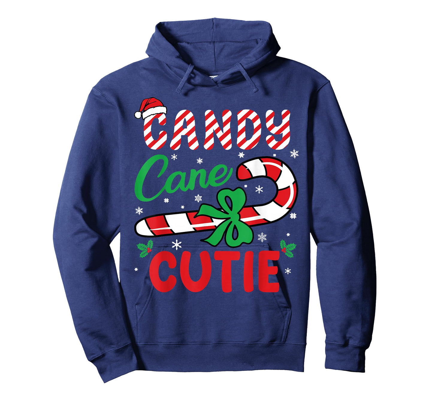Candy Cane Cutie Funny Christmas Holiday Boys Toddlers Kids T-Shirt