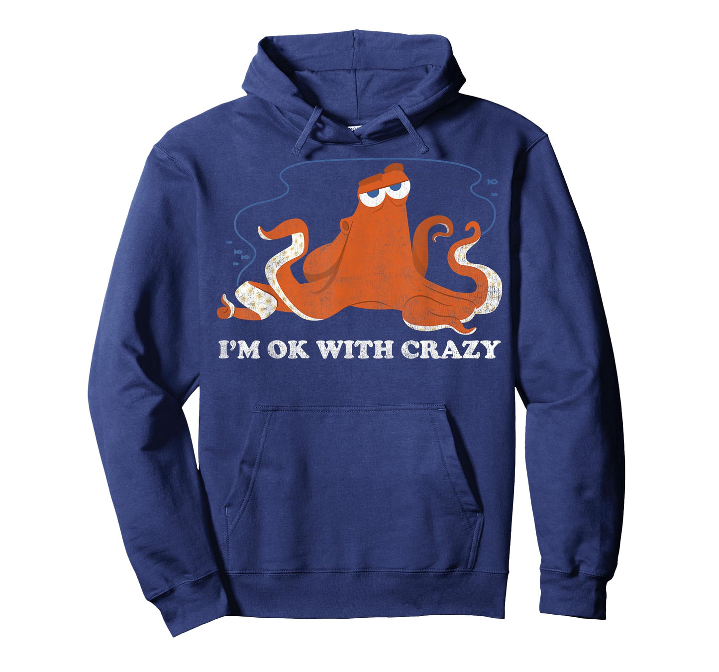 Disney Pixar Finding Dory Hank Ok with Crazy Bold Logo T-Shirt