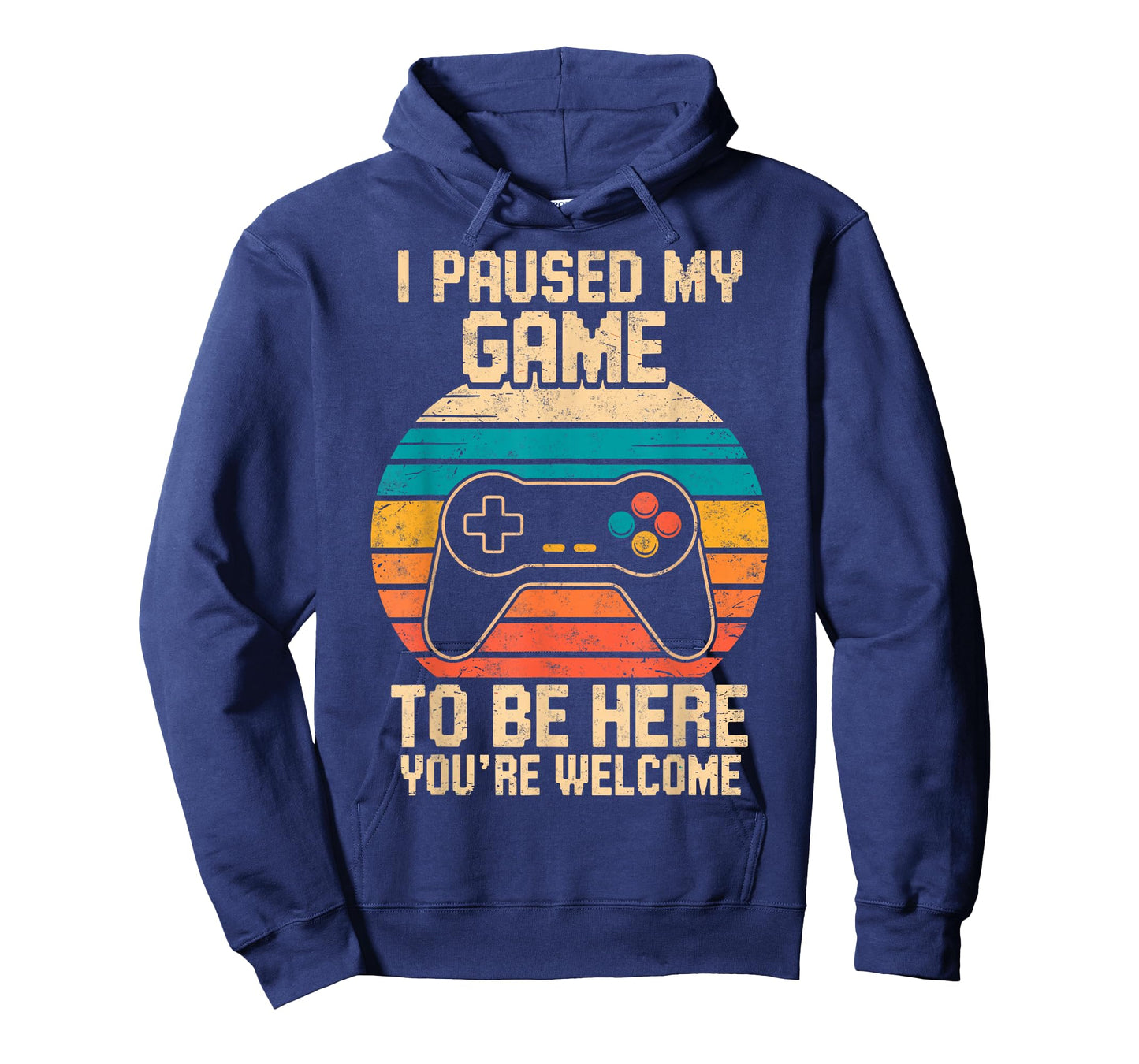 I Paused My Game to be Here Gamer Video Games Player Gaming T-Shirt