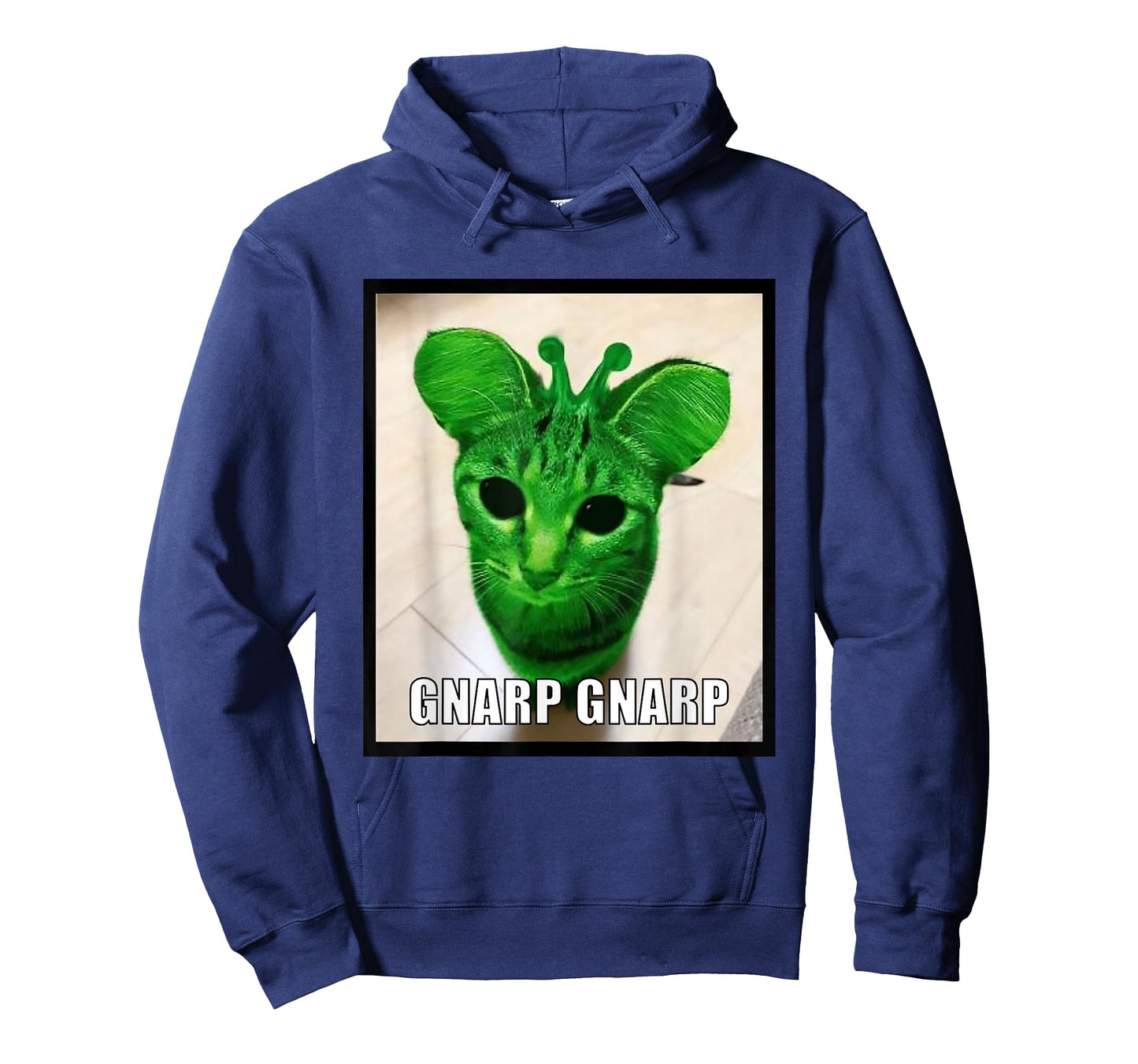 Gnarp Cat Silly Alien Cat Meme T-Shirt