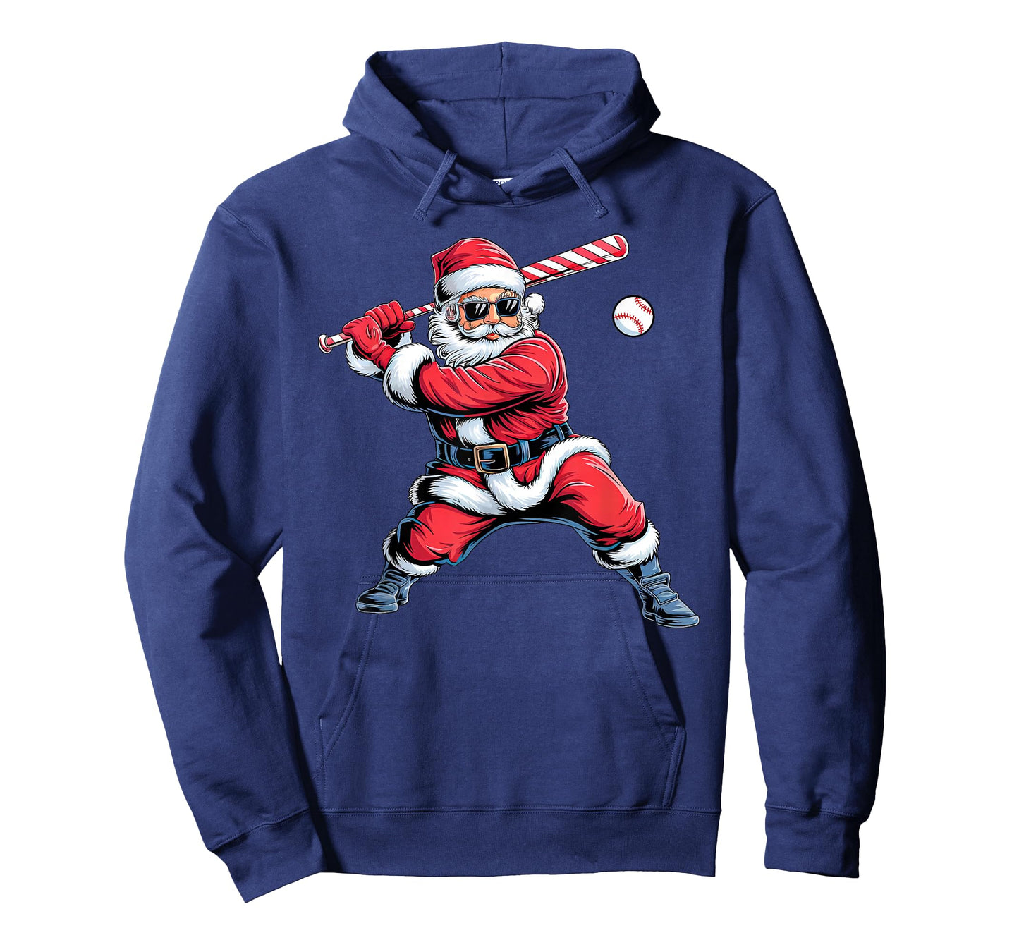 Funny Santa Baseball Christmas Pajamas Xmas Men Boy Toddlers T-Shirt