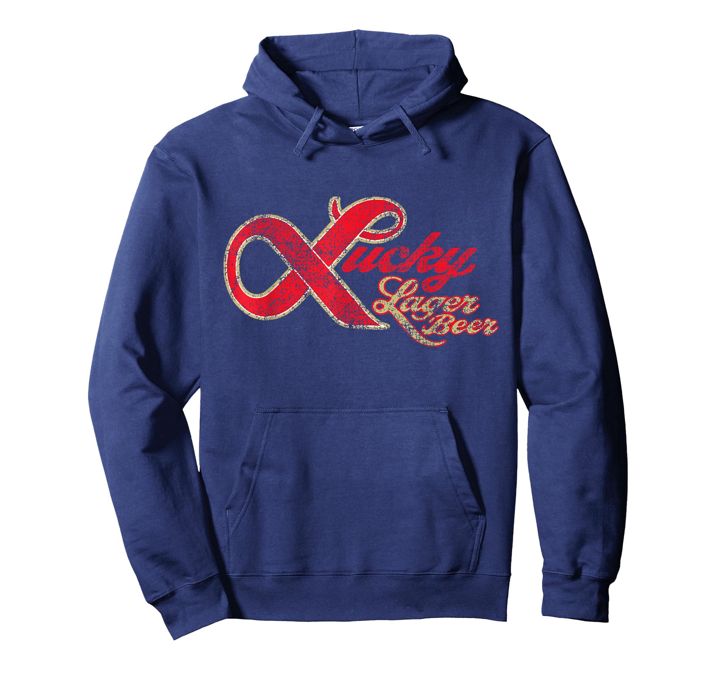 Lucky Lager Beer Vintage Style - Logo T-Shirt