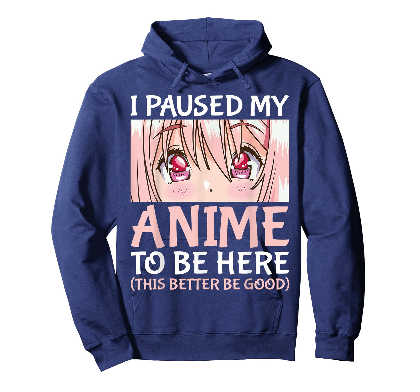 I Paused My Anime to Be Here Otaku Anime Merch Gift T-Shirt Small