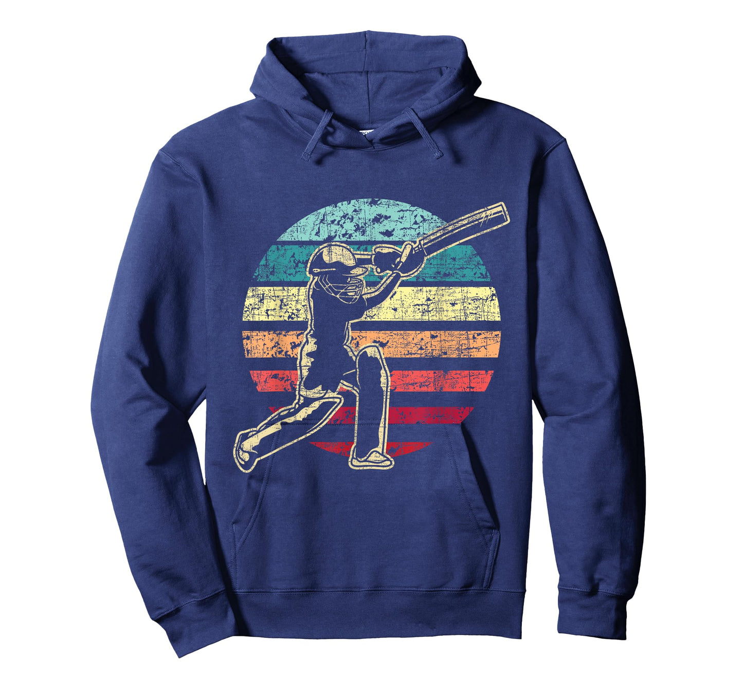 Retro Vintage Cricket Game - Cricketer Cricketing Batting T-Shirt