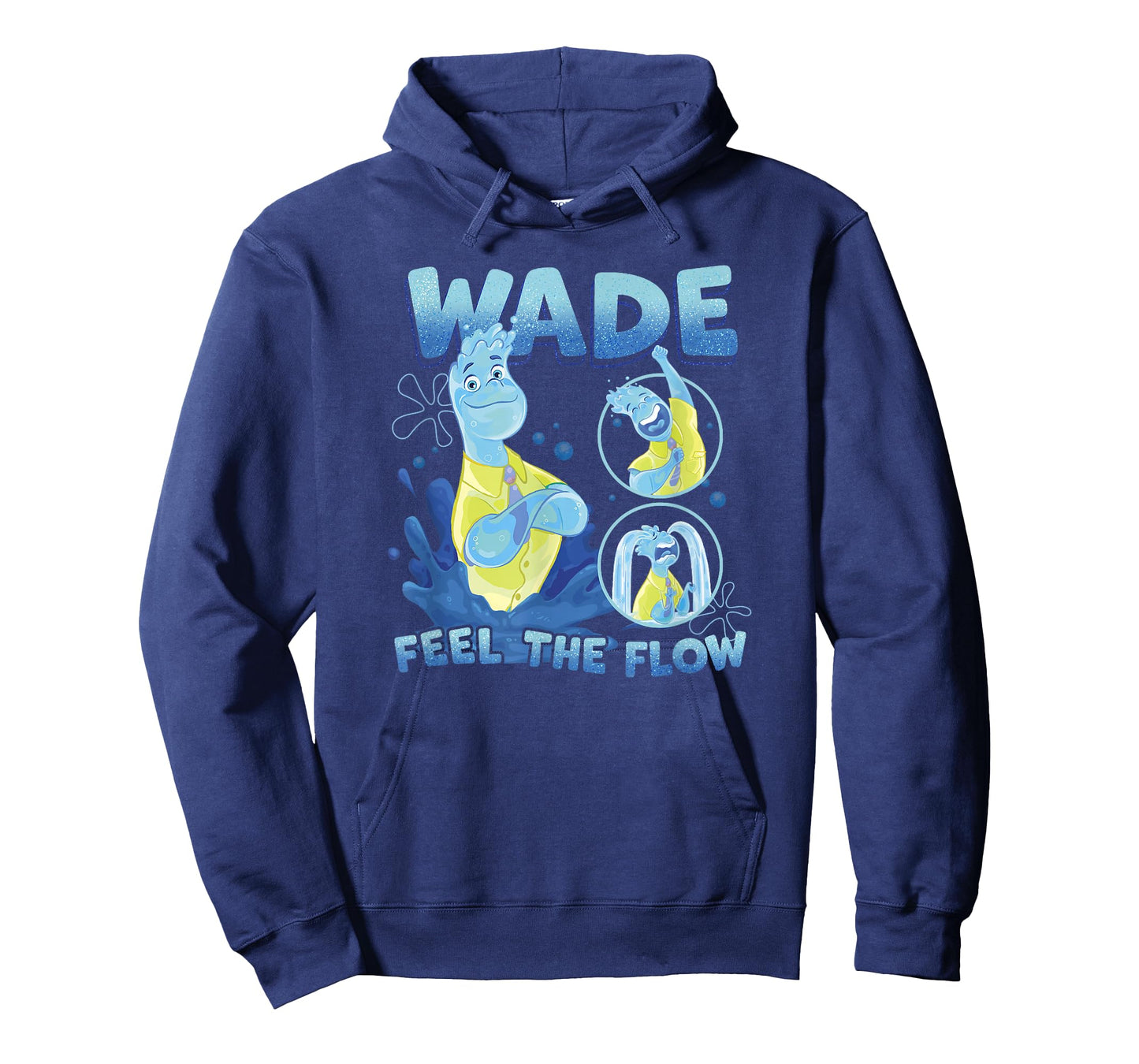 Disney Pixar Elemental Feel The Flow Wade Portrait T-Shirt