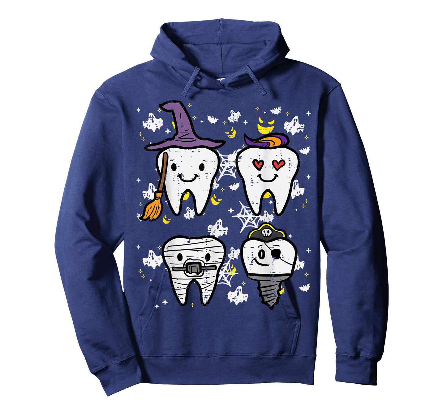 Halloween Dentist Witch Teeth Dental Crew Costume Men Women T-Shirt