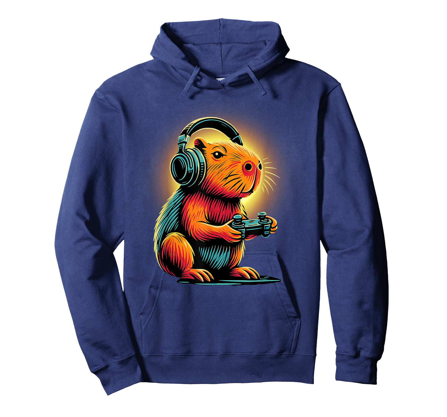 Capybara Gaming - Funny Gamer Capybara Design Classic T-Shirt