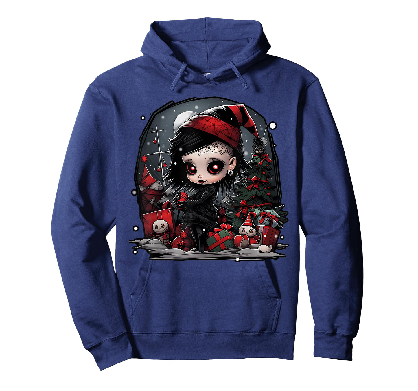 Festive Shadows: A Christmas Goth Baby's Tale T-Shirt