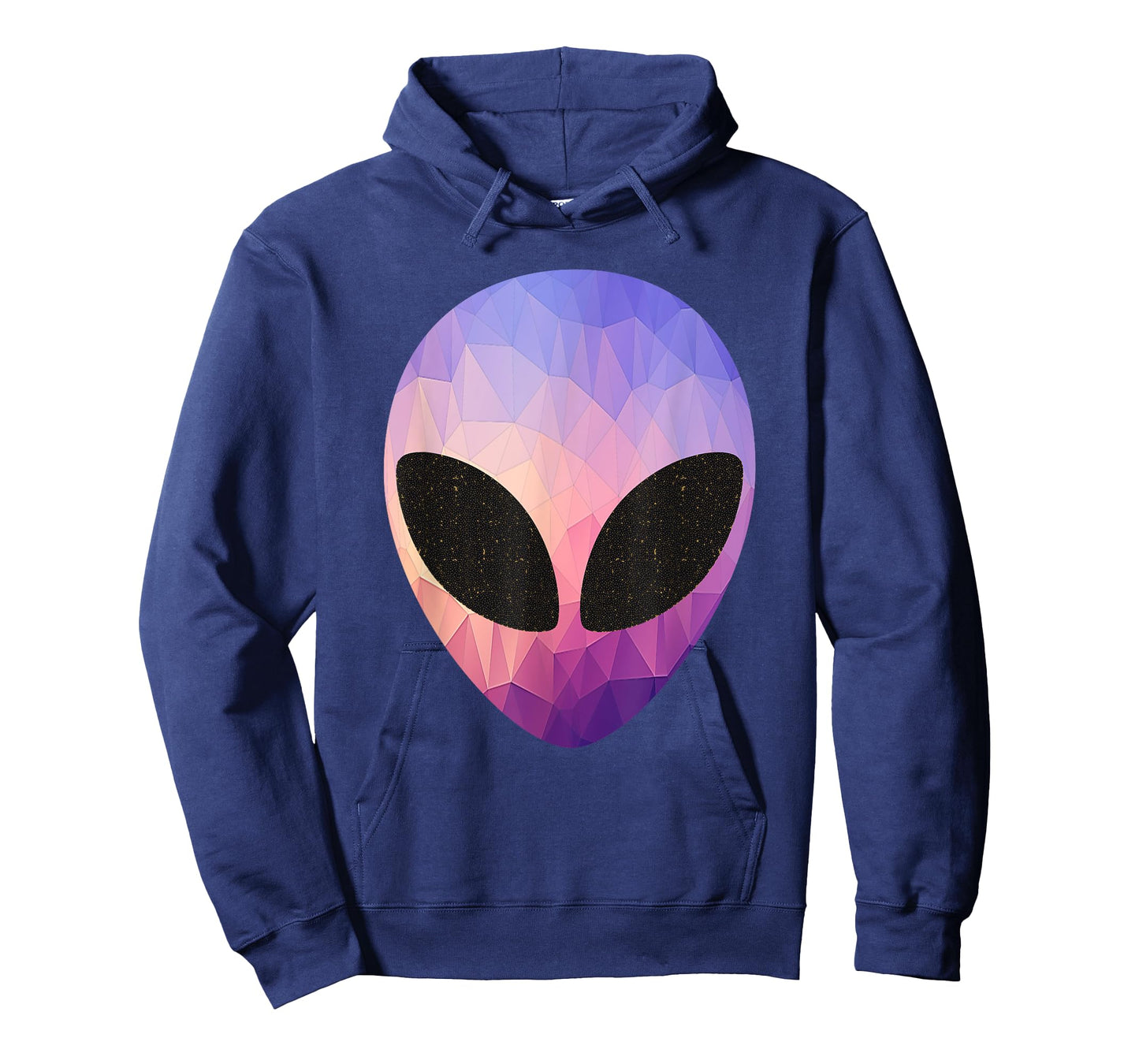 Alien Head Design Colorful Alien Rave Apparel Believe Ufo T-Shirt