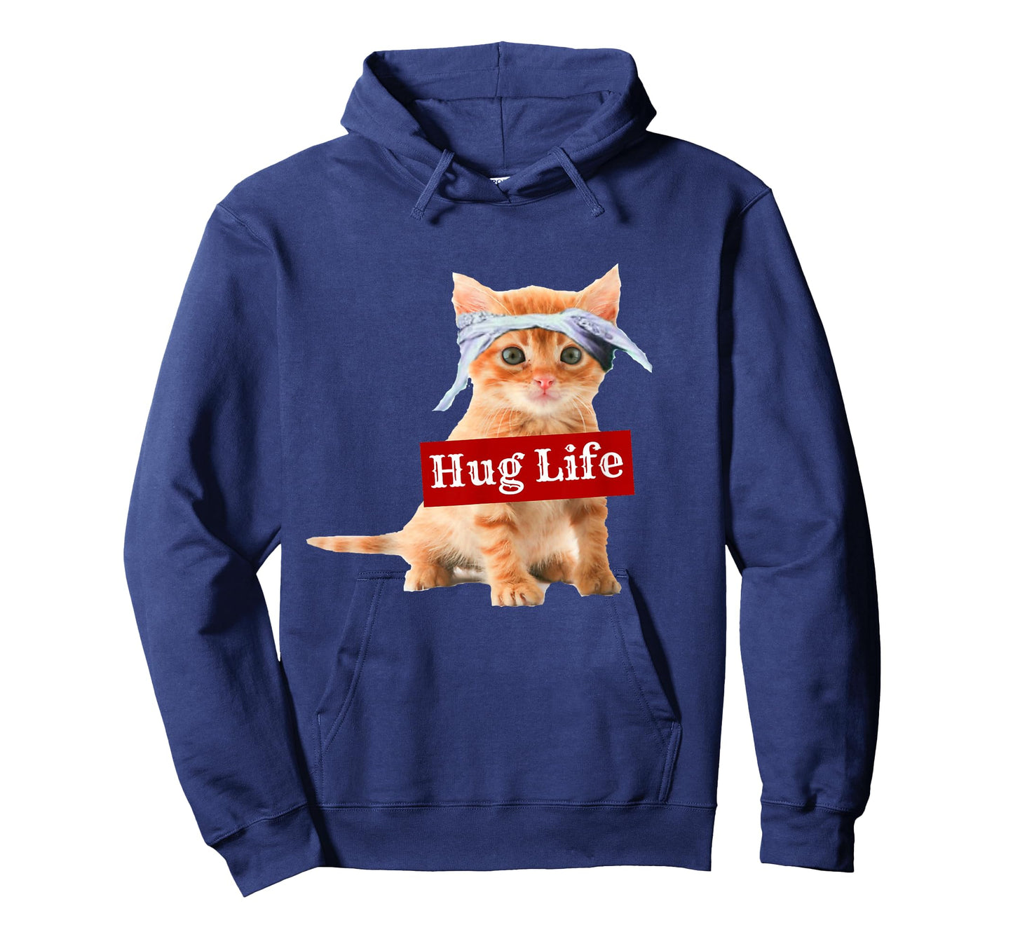 Hug Life Kitty Tee Shirt T-Shirt Kitten Kitteh Cat Thug Gang T-Shirt for Men Women
