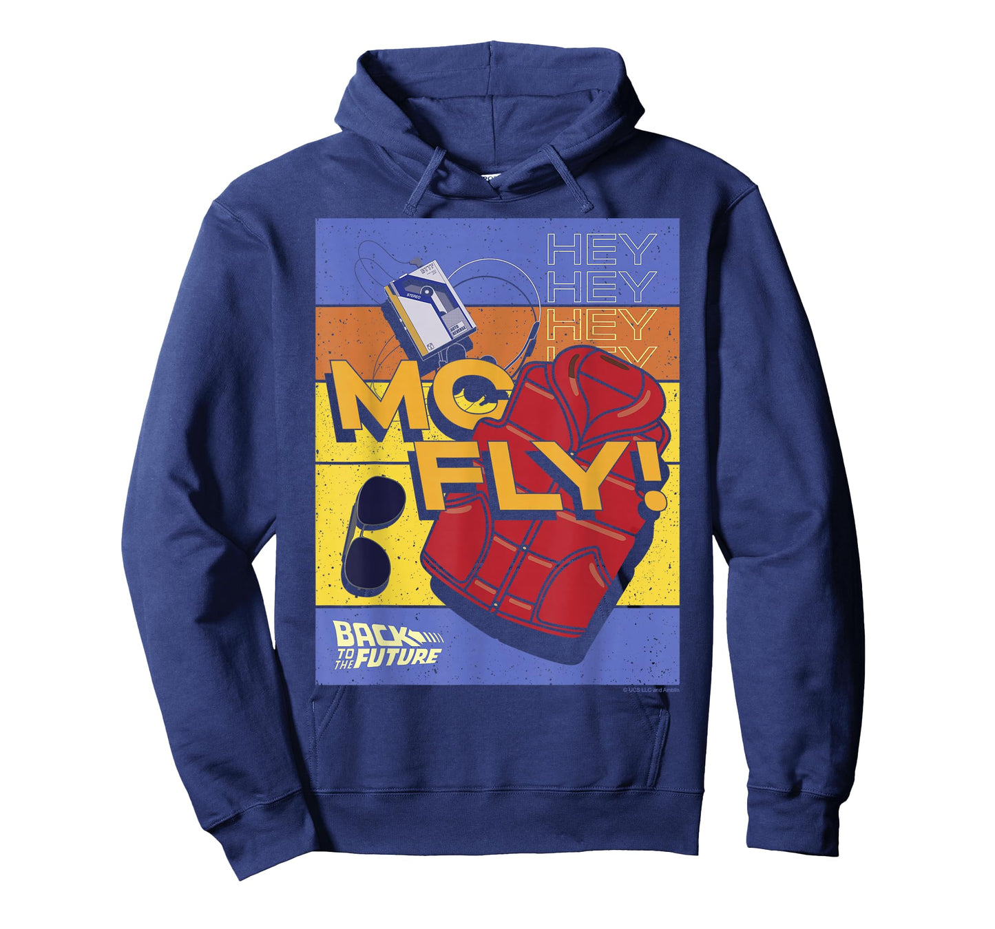 Back to The Future 35th Anniversary McFly Item Poster T-Shirt