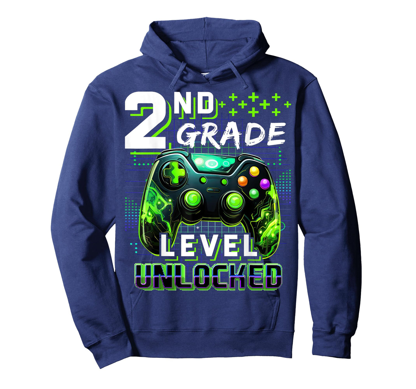 Back to School 2nd Grade Boys Gamer First Day School Level T-Shirt