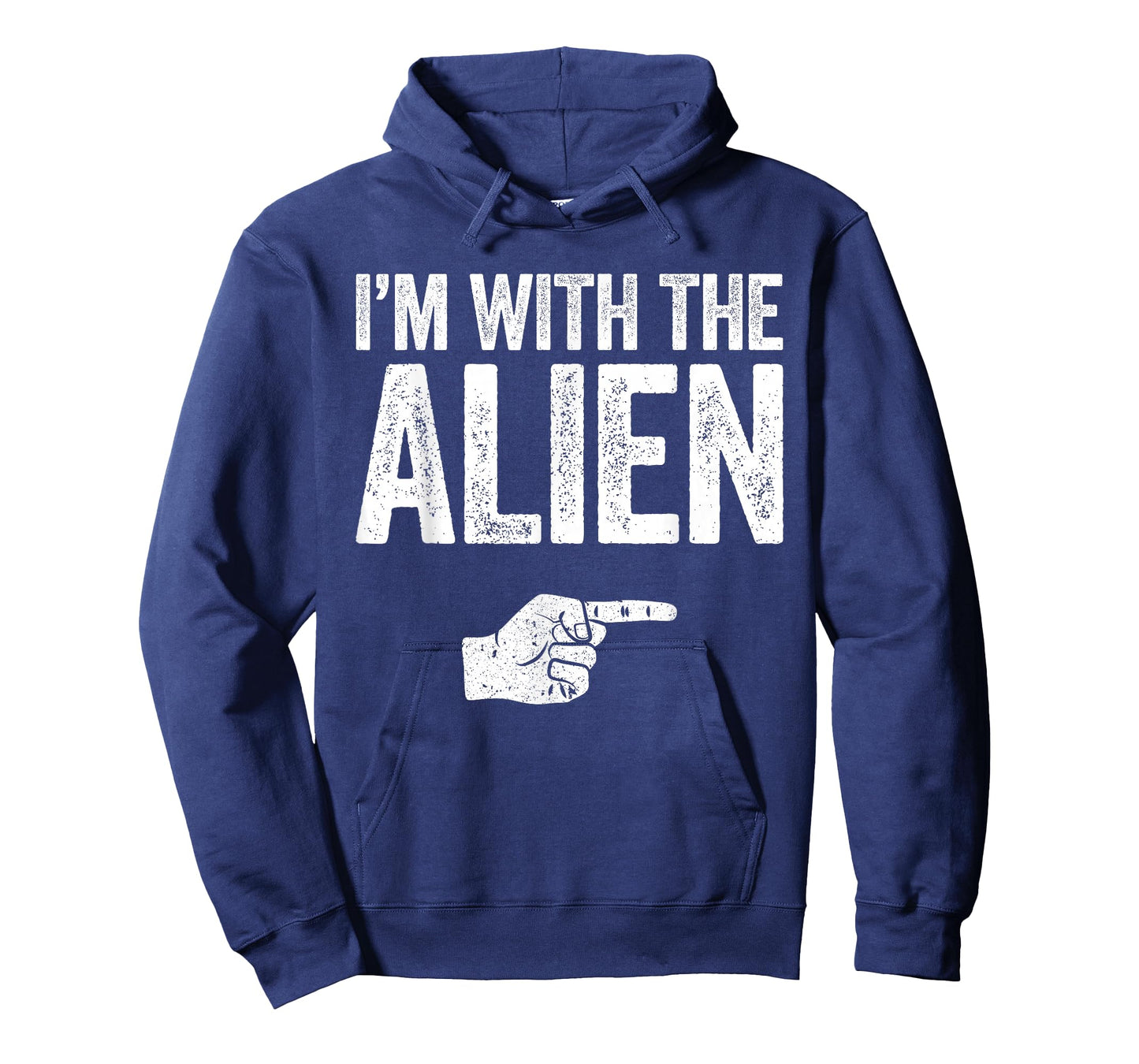 I'm With The Alien Shirt Adult Kids Matching Alien Costume T-Shirt