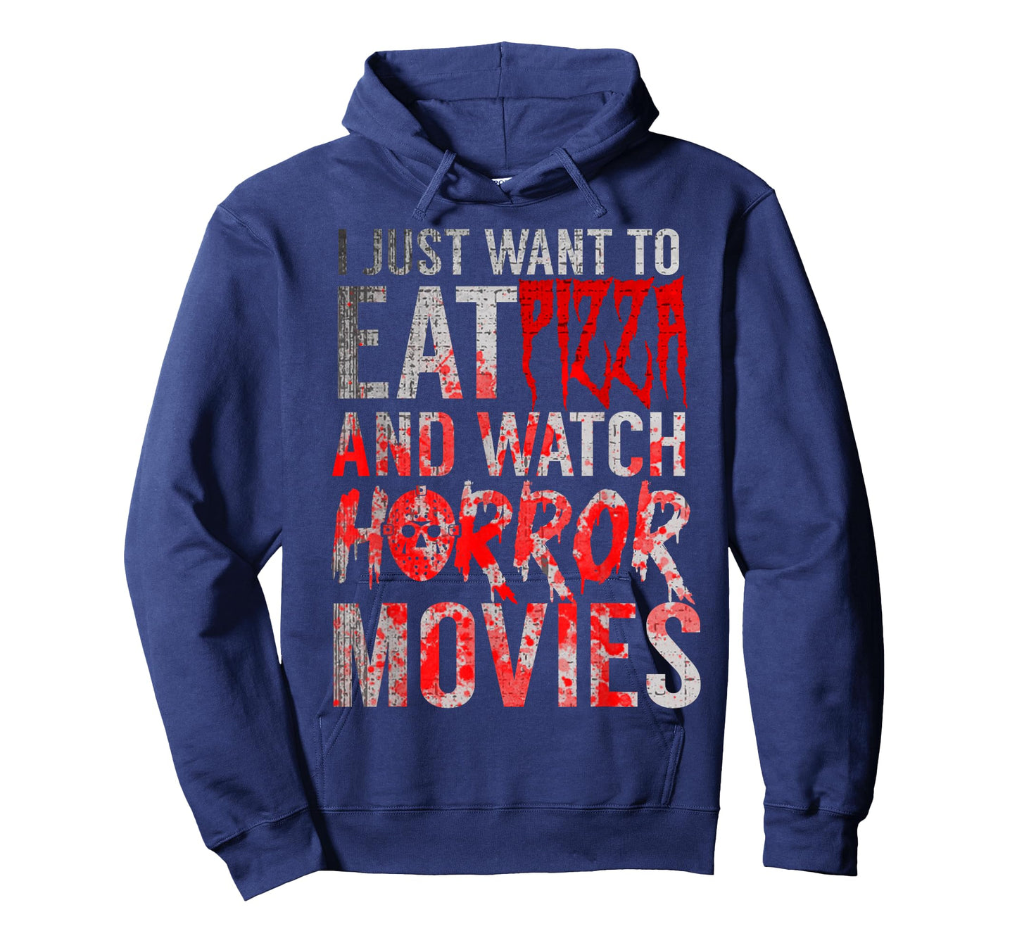 Horror Movies Horror Movie Pizza T-Shirt