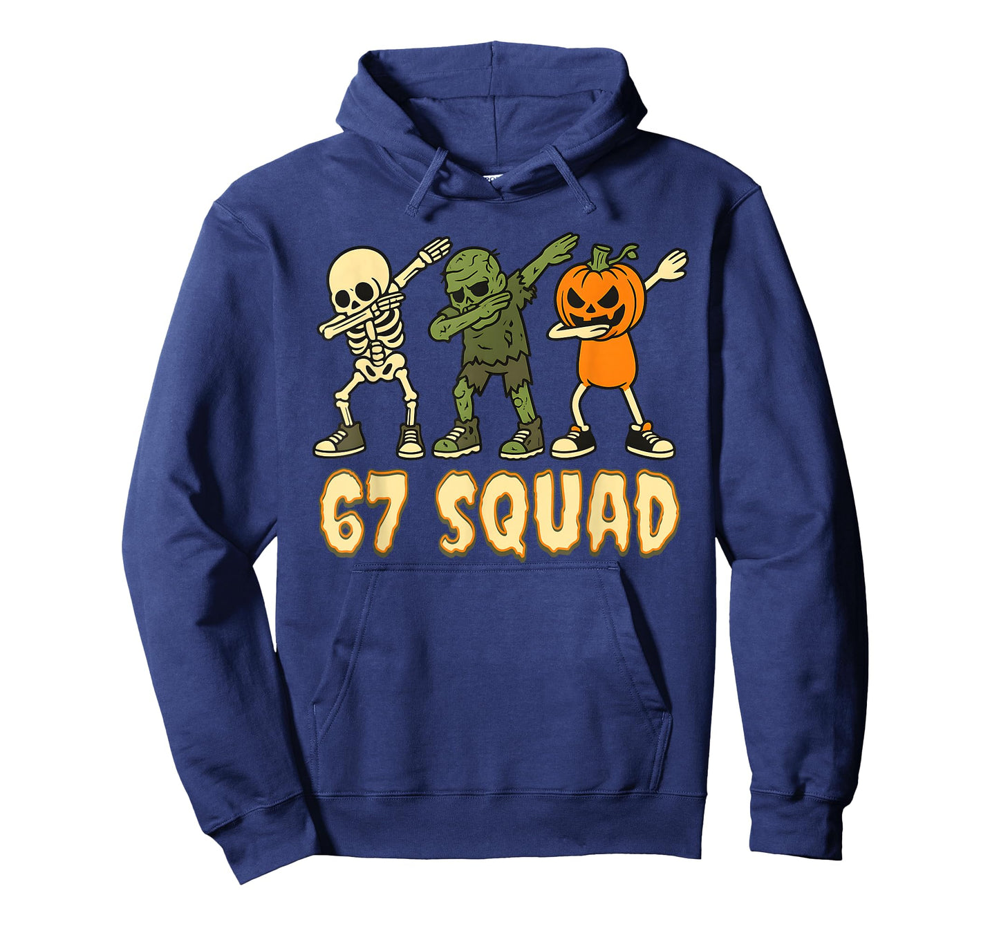 67 Halloween Squad Pumpkin Six Seven Boys Brainrot Meme Kid T-Shirt