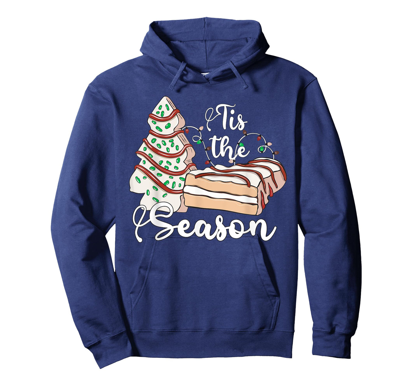 Tis The Season Christmas Tree Cakes Debbie Retro Xmas Gifts T-Shirt