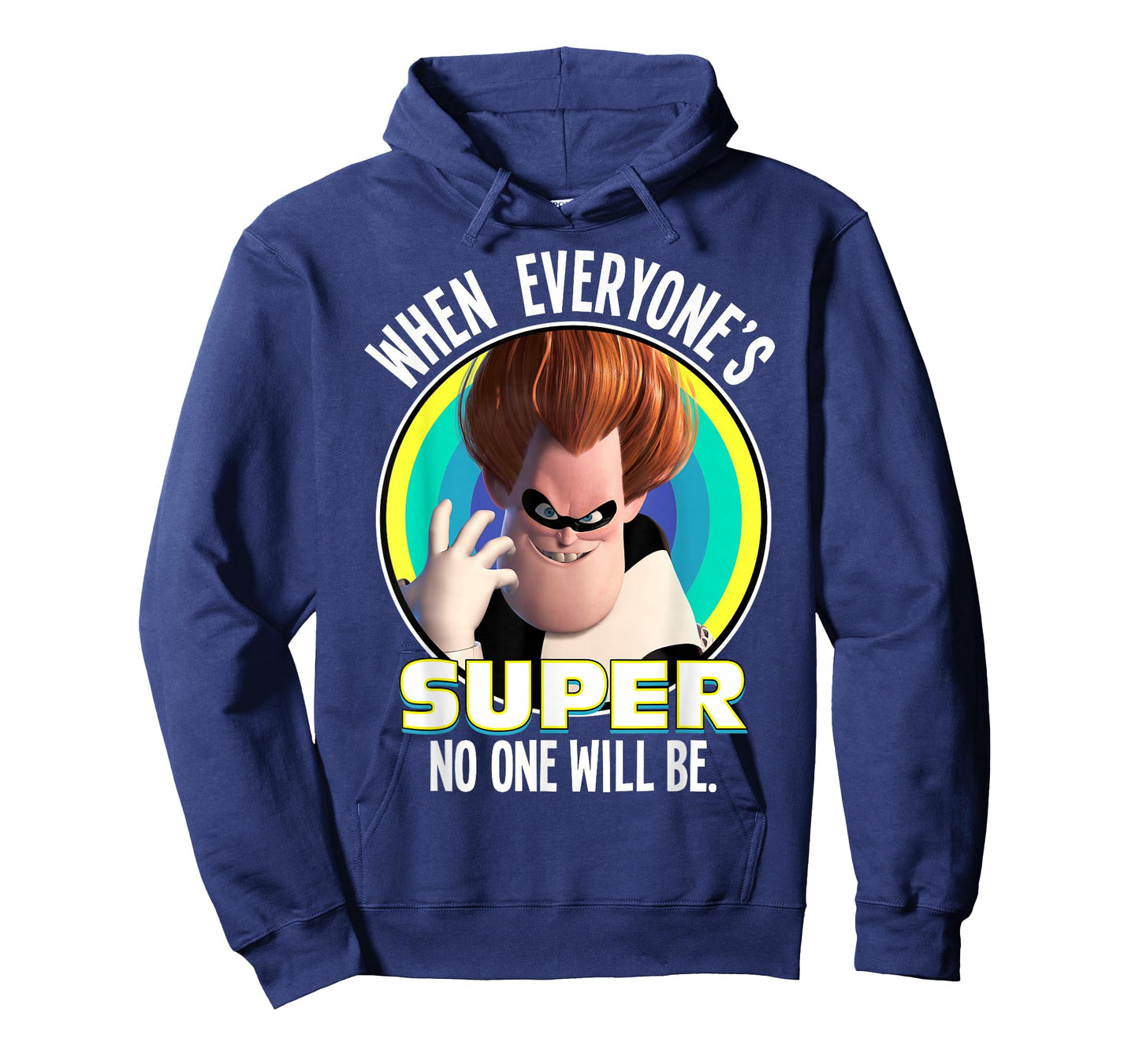 Disney Pixar The Incredibles Syndrome Super Retro Portrait T-Shirt