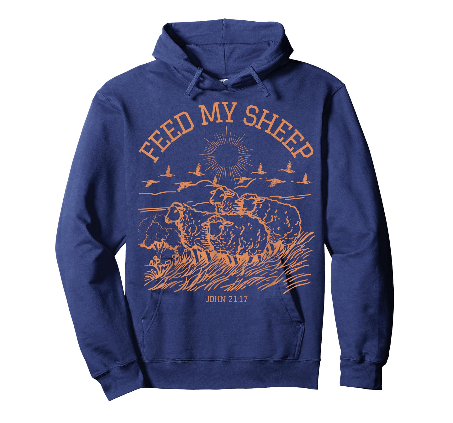 Feed My Sheep Faith Bible Verse Religious Jesus Christian T-Shirt