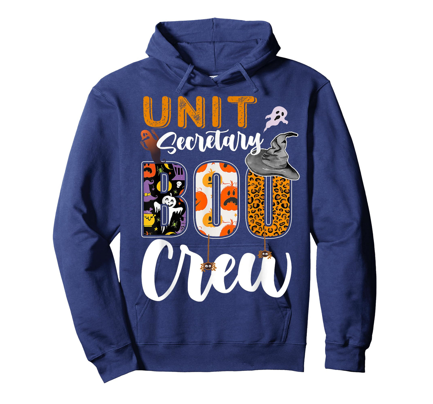 Unit Secretary Boo Crew Halloween Matching Hospital T-Shirt