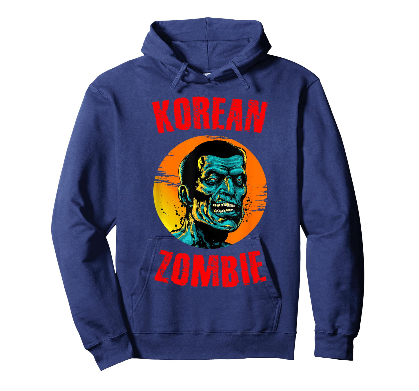 Korean Zombies Horror Halloween Undead Corpse Zombies T-Shirt