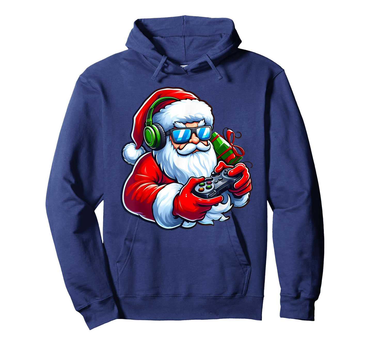 Cool Santa Gamer Controller Gaming Video Game Christmas T-Shirt