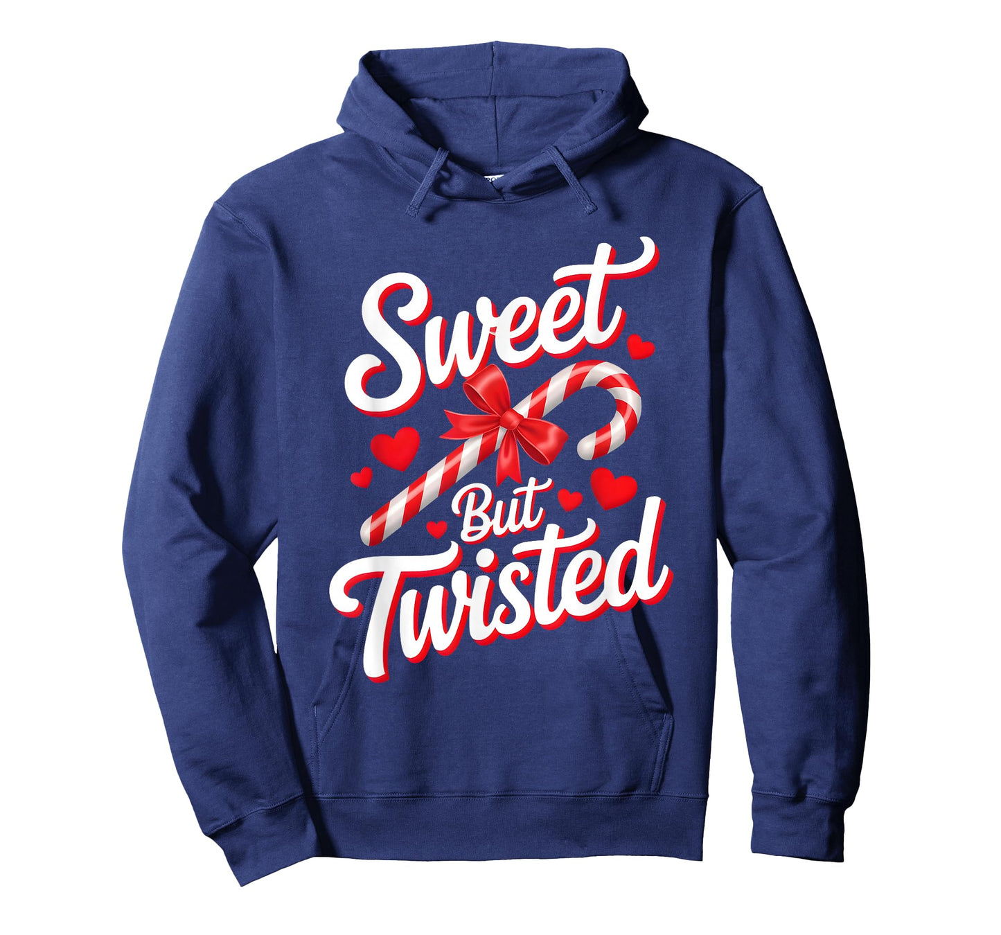 Sweet But Twisted Funny Christmas Candy Cane Xmas Holiday T-Shirt