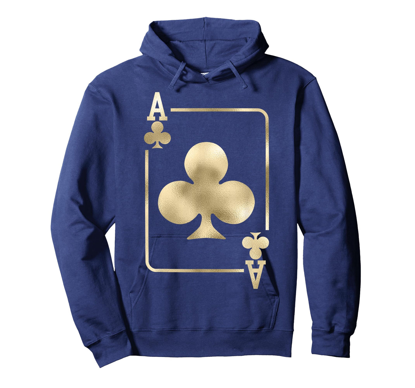 Ace of Clubs Playing Card Halloween Costume Glam T-Shirt