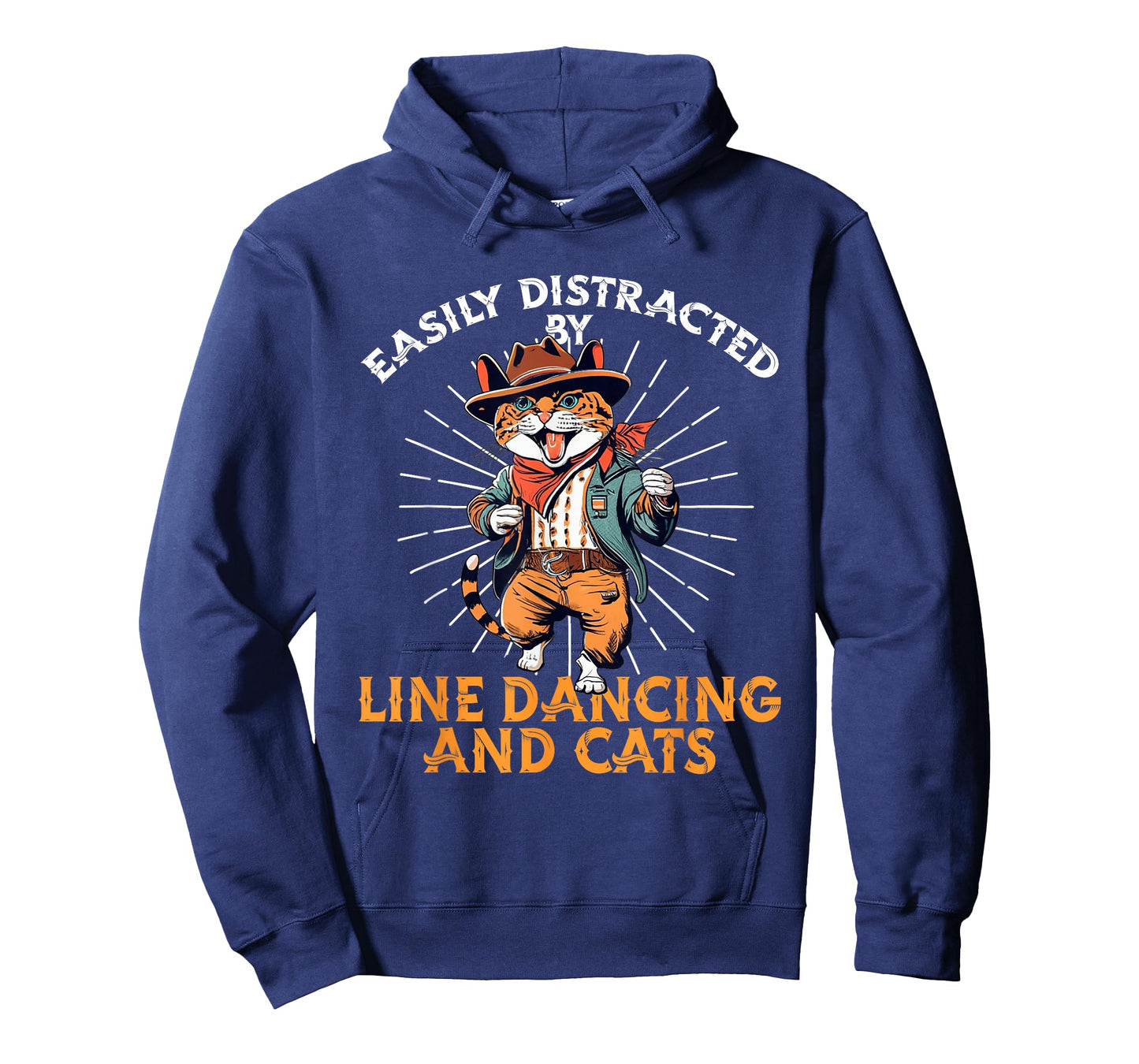 Easily distracted by line dancing and cats. Line Dance lover T-Shirt