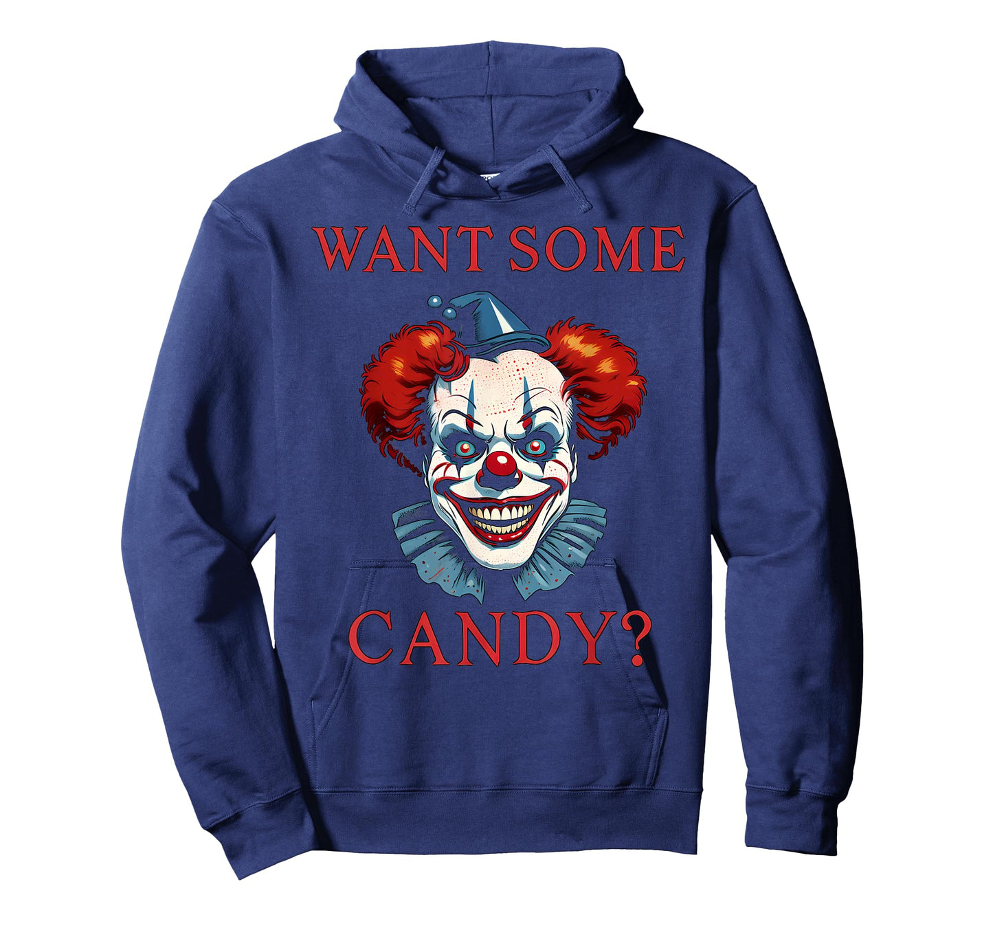 Want Some Candy Scary Evil Clown Halloween Costume T-Shirt