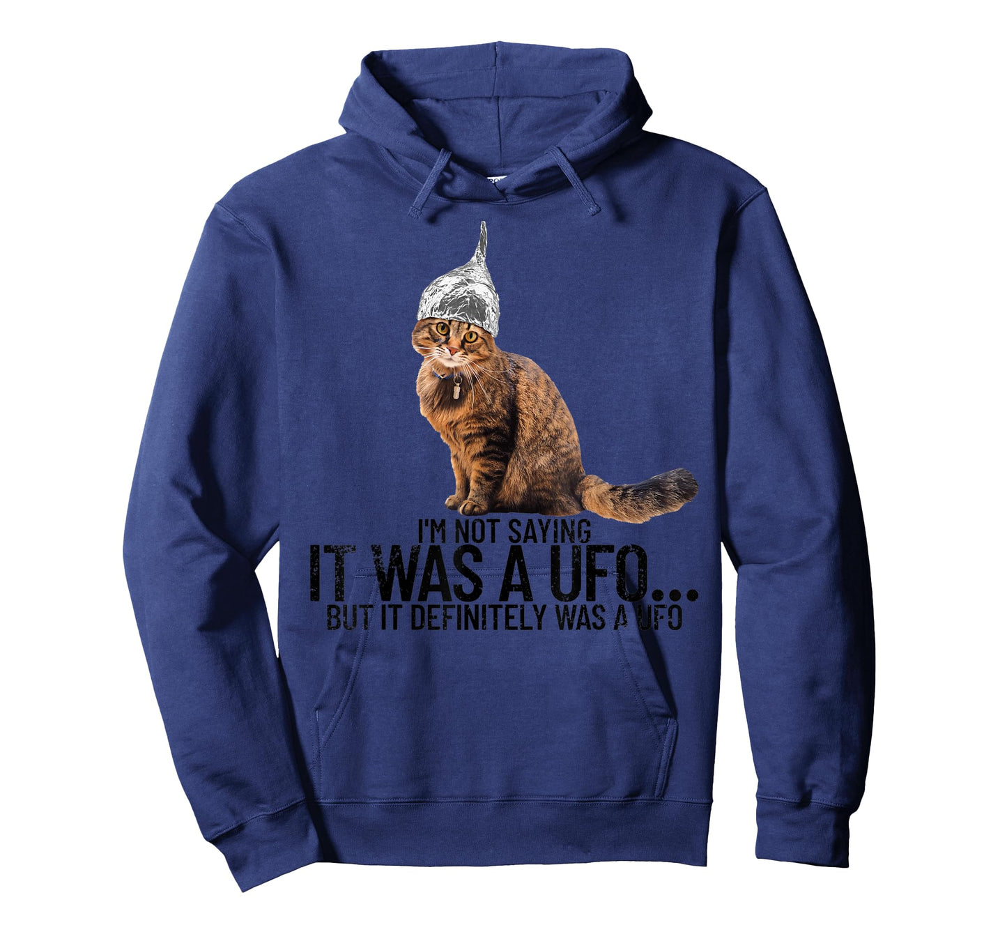 Conspiracy Cat UFO Conspiracy Theory Aliens Tin Foil Hat T-Shirt