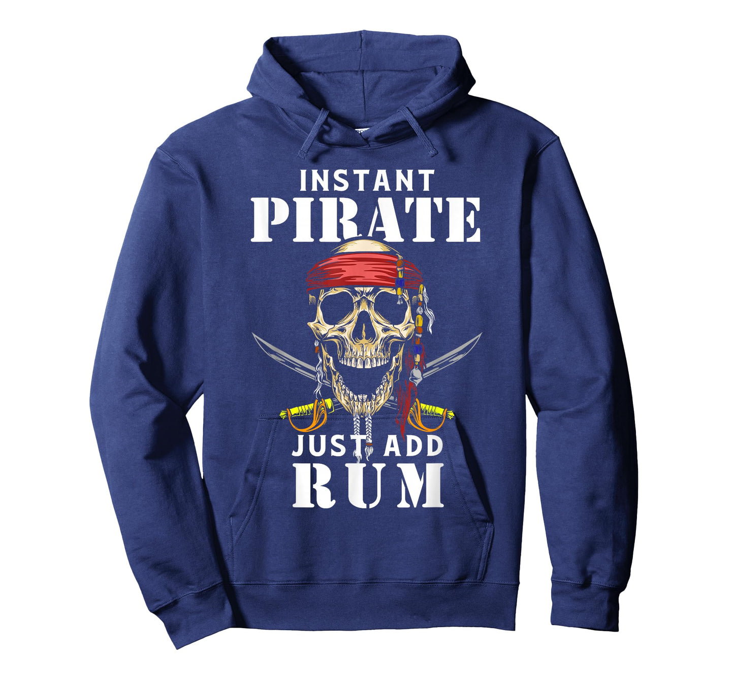 Instant Pirate Just Add Rum Shirt Funny Rum Lover T-Shirt