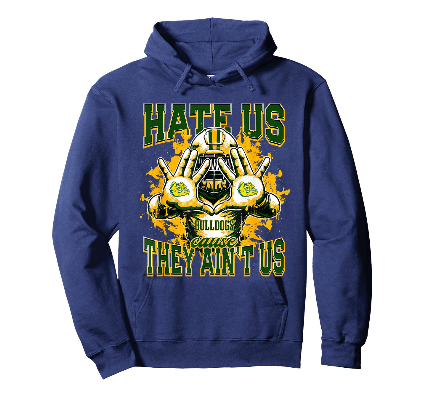 Deland Bulldogs Logo Hate Us Cause They Ain't HS T-Shirt