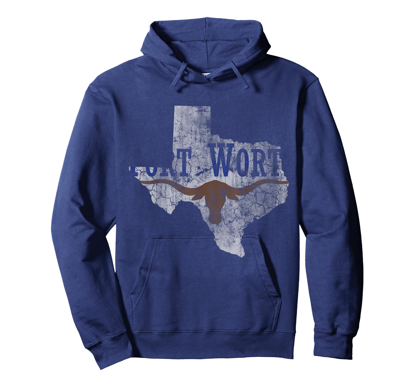 Fort Worth Flag Texas Home Love Family Vintage Fade Texan T-Shirt