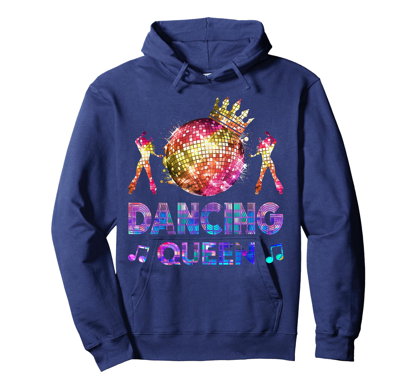 Dancing Queen Funny Dance Mom Disco Ball Vintage 70s Women T-Shirt