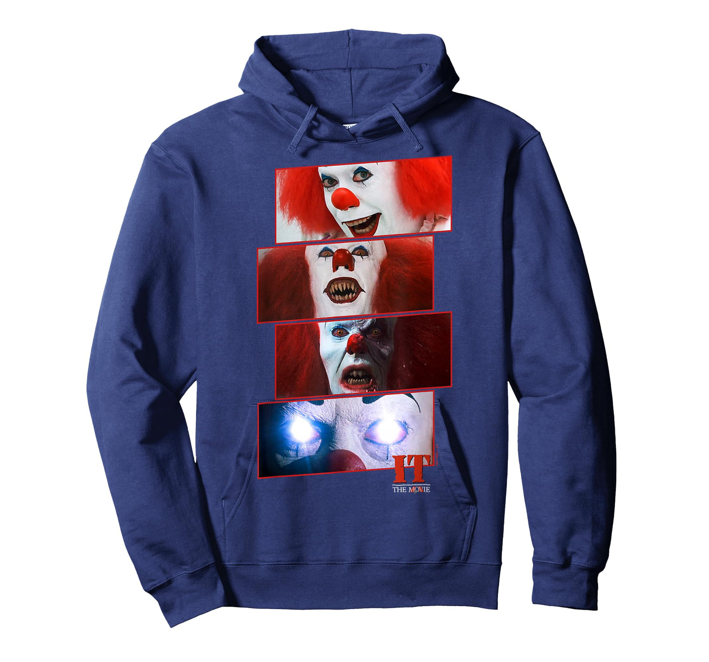 IT Movie Pennywise Scary Stacked Panels T-Shirt