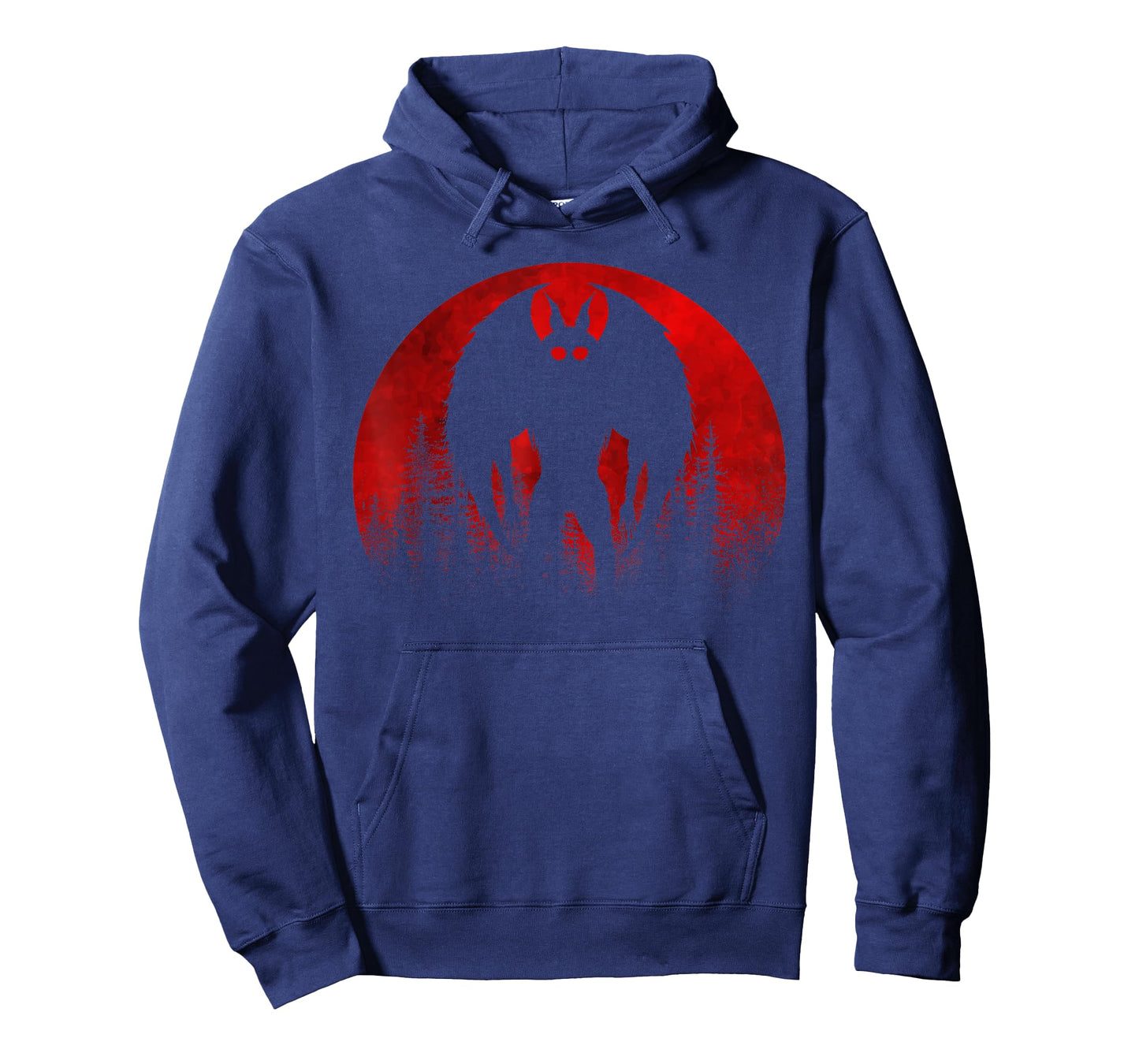 Mothman Moon | Cryptozoology Cryptid For Men Women | Mothman T-Shirt