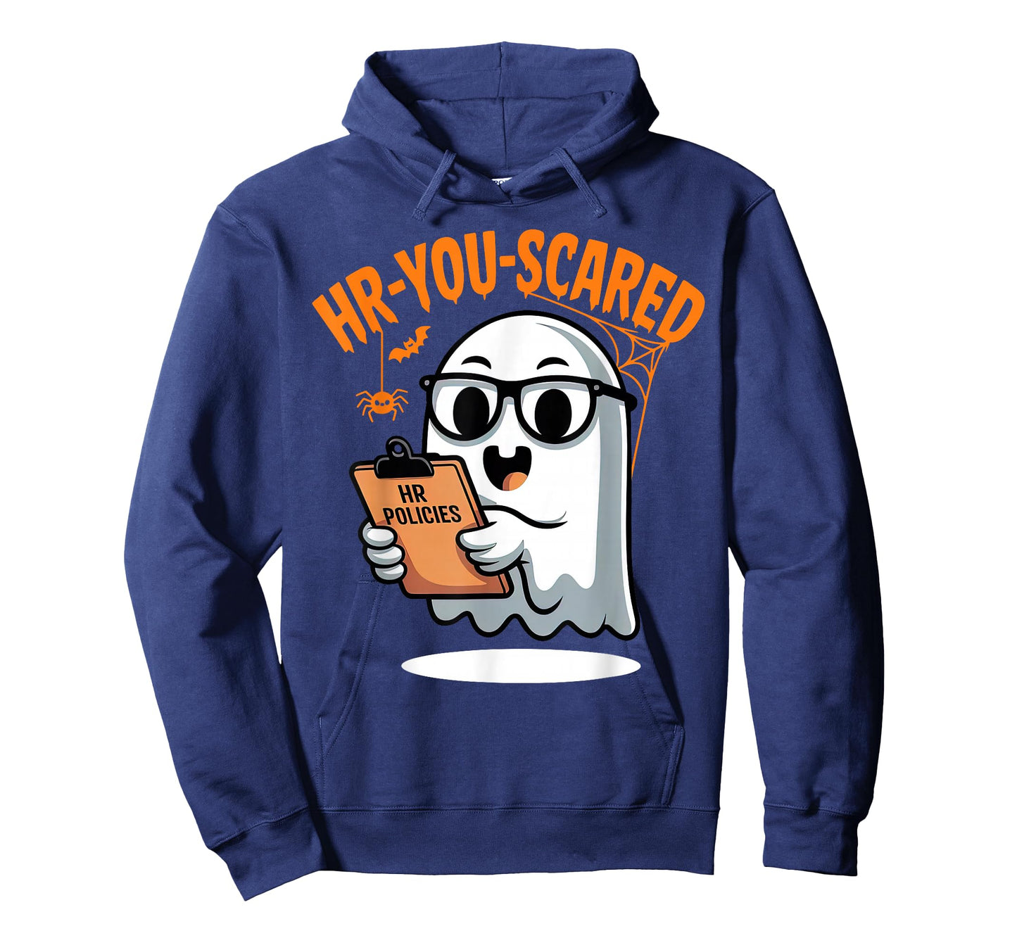 Spooky Cute Ghost Human Resources Halloween HR Manager Team T-Shirt
