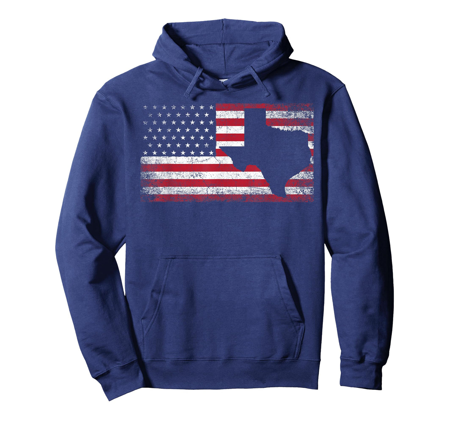 American Flag Texas 4th of July Vintage Gift Men Women Retro T-Shirt Small