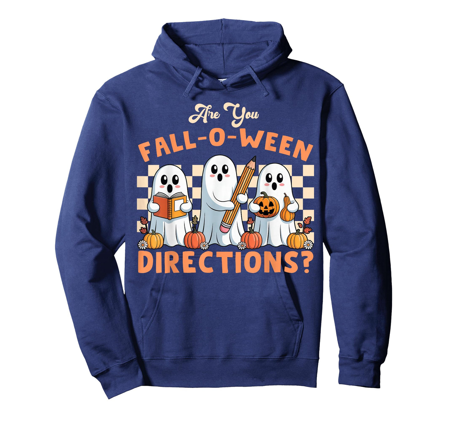 are You Fall O Ween Directions Halloween Teacher Ghosts T-Shirt