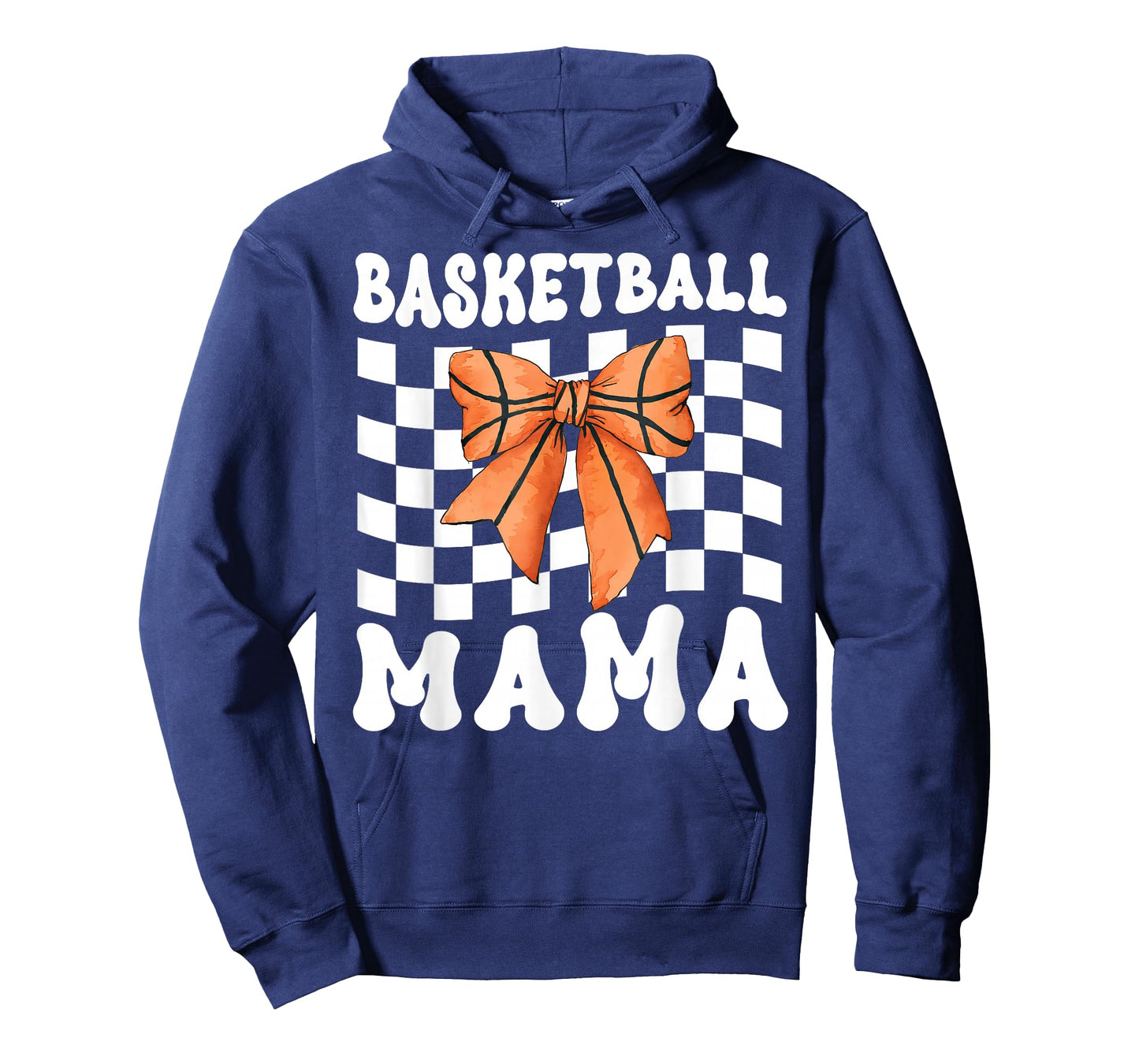Basketball Mama Coquette Bow Game Day Funny Sports Lover Mom T-Shirt