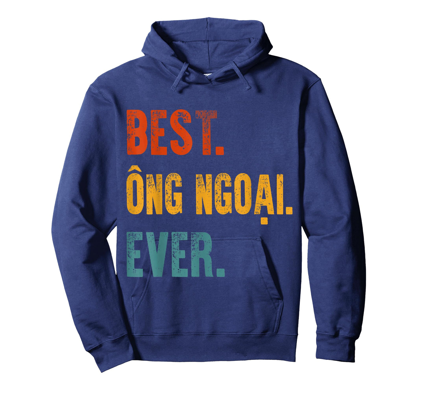 Best Ong Ngoai Ever Vietnamese Grandpa Father's Day Gift T-Shirt