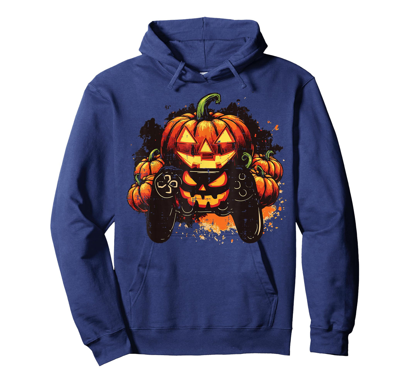 Halloween Gamer Controller Pumpkin Costume Men Boys Kids T-Shirt