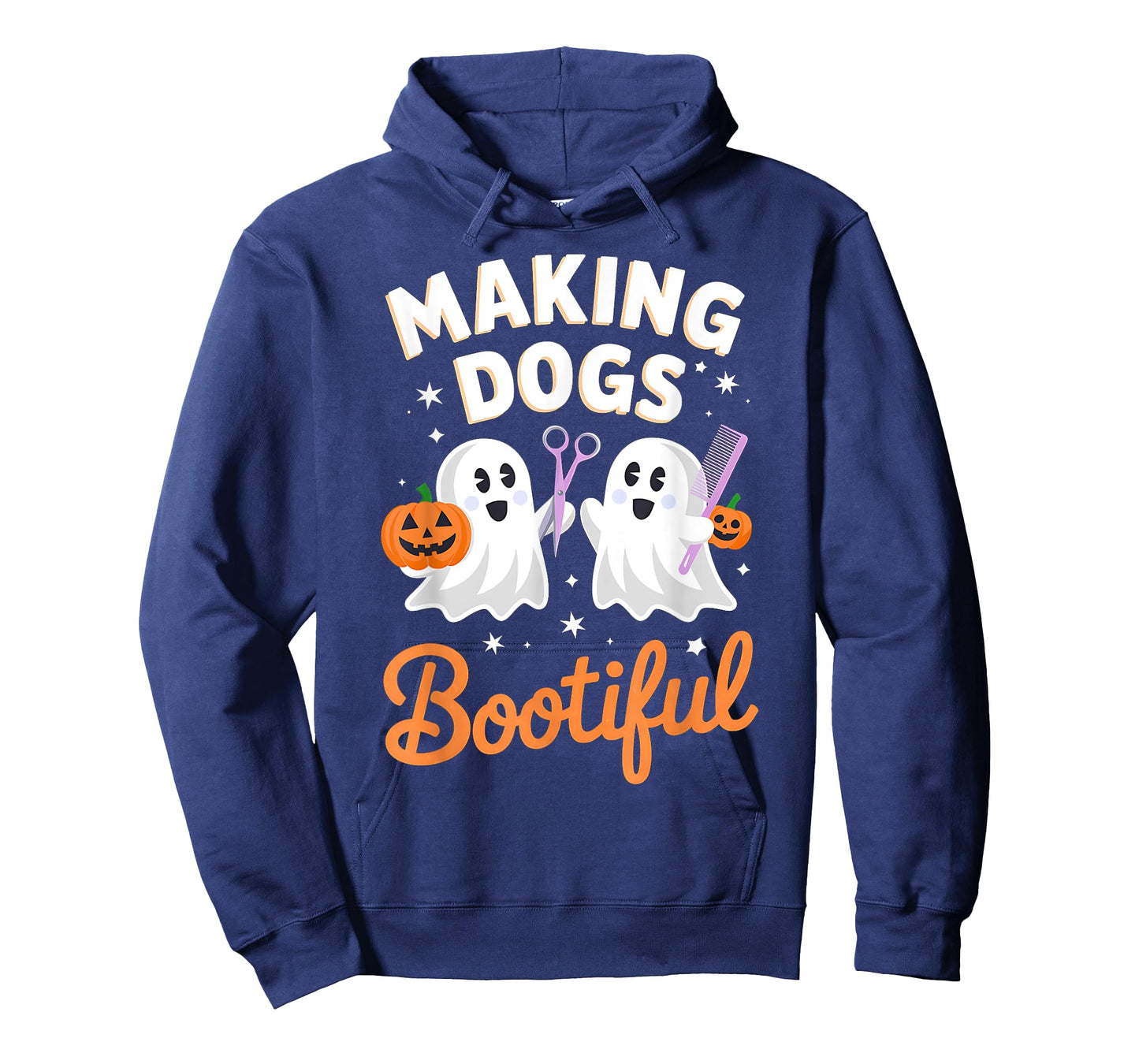 Pet Groomer Funny Halloween Making Dogs Bootiful T-Shirt